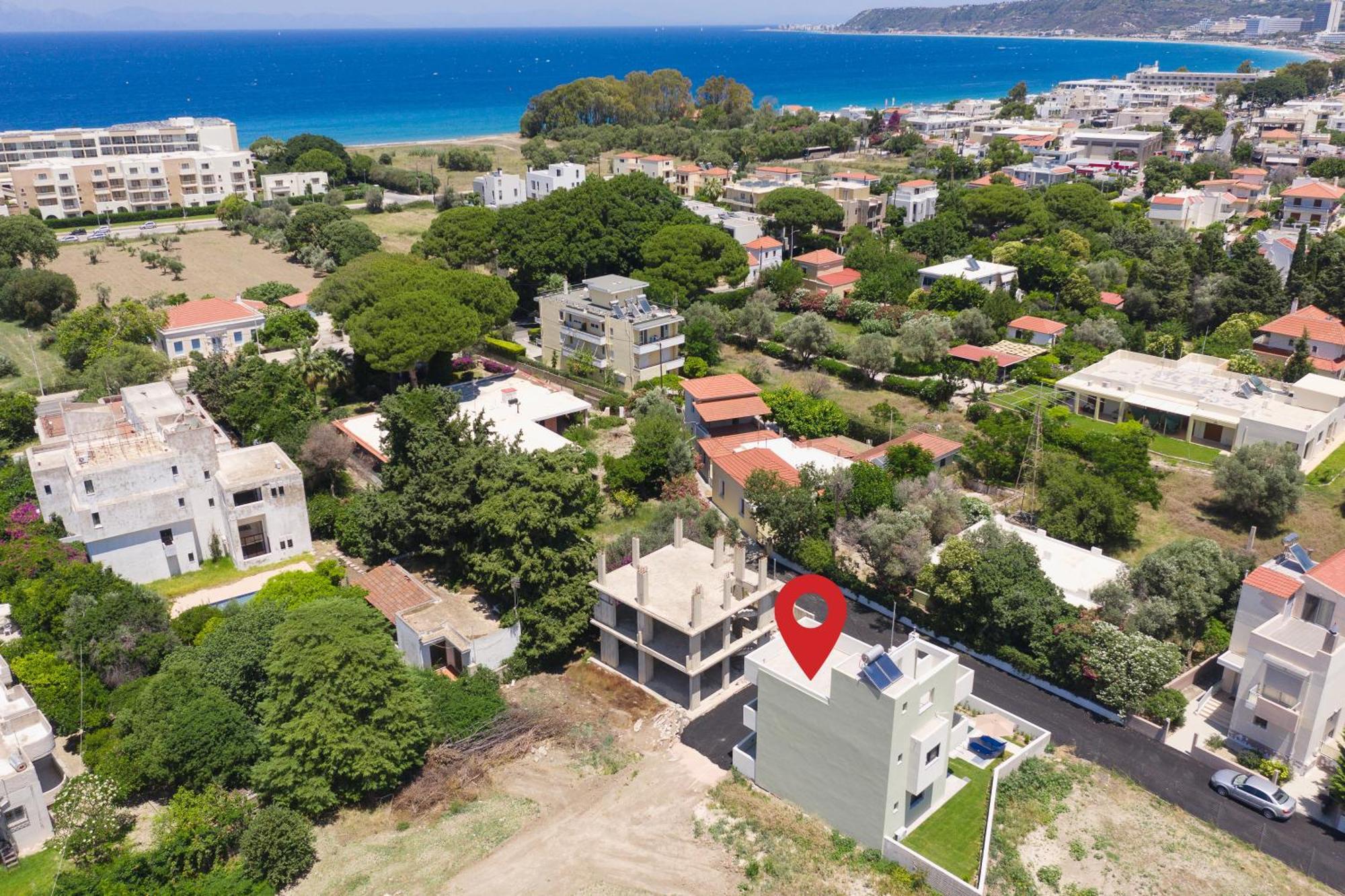 Green Villa Ialysos  Exterior photo